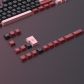 Queen of Spades 104+21/22 Keys PBT Doubleshot Keycaps Set Cherry Profile for Cherry MX Keyboard